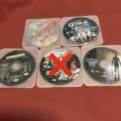 洋画DVDコレクション　まとめ売り　アクション　4作品　セット