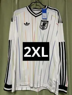 【新品タグ付】サッカー 日本代表 2026 アウェイ　ユニフォーム　2XLのサムネイル