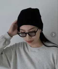ブラックニット帽のサムネイル