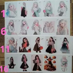 ape shop様 人物 ステッカー 国内作家 バラ売り可
