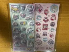 サンリオ　すりガラス風シール　2個セット