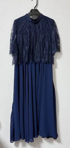 She’s ネイビーロングドレス サイズ42