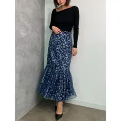 eimy istoire/シアーフラワーマーメイドスカー