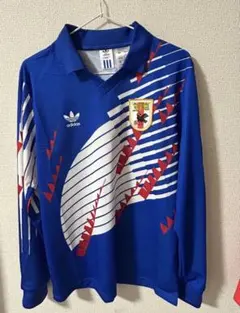 Lサイズ 復刻 adidas サッカー日本代表 ユニフォーム【即日発送】のサムネイル