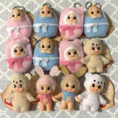 タイトー限定　コスチュームキューピー　うさぎ　くま おくるみ まとめ売り