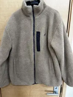 KANGOL/オーバーサイズ シープボアフリースジャケット　L