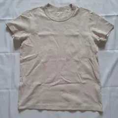 UNIQLO U　ユニクロ　ベージュ　Tシャツ