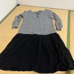 【BURBERRY BLUE LABEL】ニットコンビワンピース