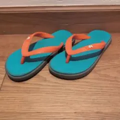 flipper キッズサンダル 水色 オレンジのサムネイル