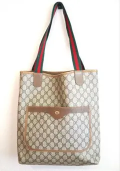 GUCCI Plus トートバッグ GG柄 シェリーライン - メルカリ