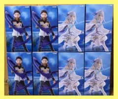 gigo限定Re:ゼロから始める異世界生活 エミリア ナツキスバル 4体