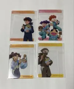 ファミリーマート キャンペーン 忍たま乱太郎 クリアカード 4枚セット