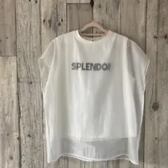 【美品】INGNI イング レディース ノースリーブTシャツ オーガンジー M