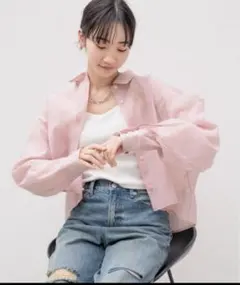 未使用　LOWRYS FARM シアーシャツ