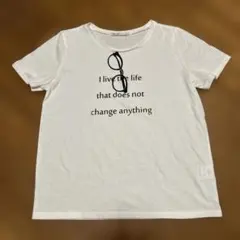 ehkä söpö プリントTシャツ ホワイトのサムネイル