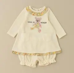 新品☆Sense of Wonder セットアップ 白 ホワイト きなり 花柄