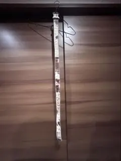 perch レザー ベルト ホワイト/オレンジ