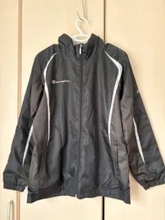 Champion ブラック スポーツジャケット