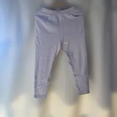 ライトグレー キッズレギンス 110