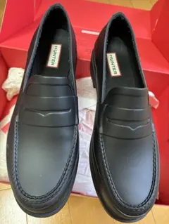 HUNTER ハンター ローファー 防水 26㎝ UK7