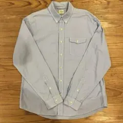 エクストララージ ブルー 水色 シャツ ボタンダウン XL