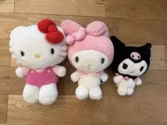 サンリオ ぬいぐるみ 3点セット ハローキティ マイメロディ クロミ
