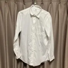 UNIQLO ホワイト 長袖シャツ L メンズ