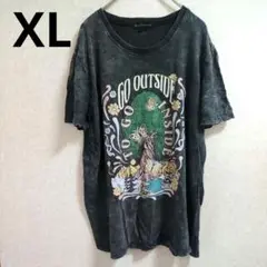 【XL】social SCENE GO OUTSIDE Tシャツ プリントT