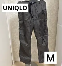 ユニクロ　裏起毛カーゴパンツ　防寒　ベージュ　暖パン