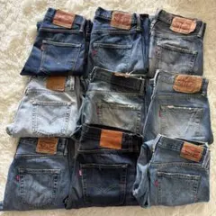 まとめ売り】Levi's 501 濃紺 デニムパンツ 12本セット 破格 - メルカリ