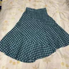 31 Sons de mode アシンメトリーツイードスカート