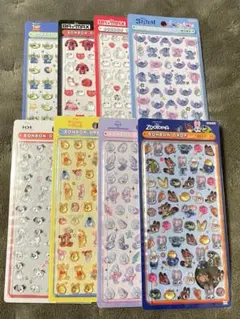 ［正規品］ディズニー ボンボンドロップシールmini８種セット