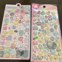 ぷくちゅ　ぷくぷくシール　シールセット　2個セット