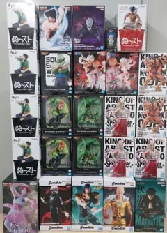 人気プライズフィギュア まとめ売り 19点セット ジャンプ系 新プラ含む