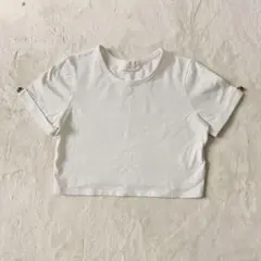 Rady半袖 Tシャツ　Ｍ ホワイト 白　ゴールドボタンのサムネイル