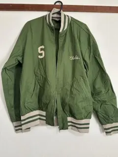 オリーブグリーン スタジャン S刺繍