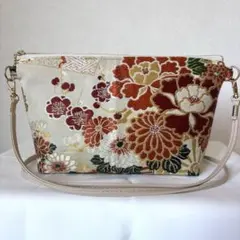 専用 袋帯 リメイク ハンドメイド ミニポーチ 2点 ショルダー おまとめ