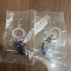 ハローキティ めじるしアクセサリー 2種セット 天使 悪魔 - メルカリ
