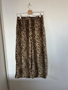 柄パンツ ワイドパンツ