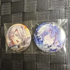 白猫プロジェクト ジン 缶バッジ 2点セット