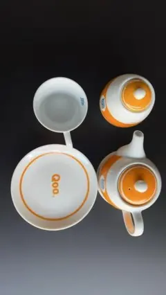 まとめ売り　コカ・コーラ　Qoo 急須　カップ＆ソーサー 茶壺のサムネイル