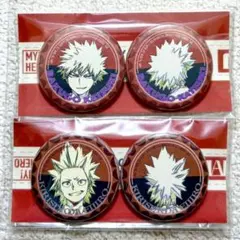 僕のヒーローアカデミア　文房具カフェ　缶バッジ　爆豪勝己　切島鋭児郎