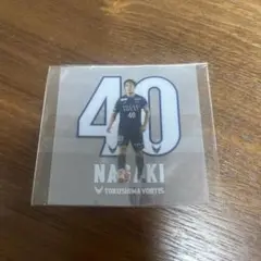 徳島ヴォルティス　クリアステッカー　40.永木亮太