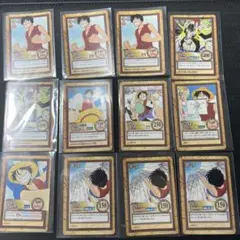 【美品】旧ワンピースカード カードダス ハイパーバトル ルフィ ノーマル 80枚