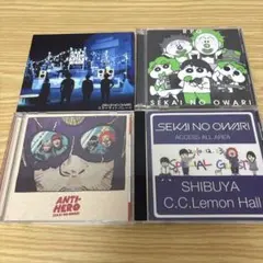 SEKAI NO OWARI CD DVD ライブ まとめ売り セカオワ - メルカリ