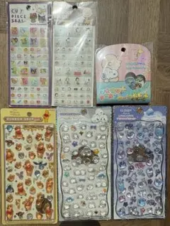 ボンボンドロップシール　タイルシール　おはじきシールセット