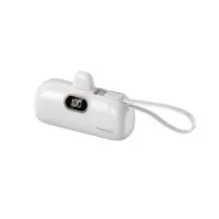 新商品★TYPE-C端子＆ホワイト★モバイルバッテリー 5000mAh