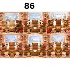 新柄‼️犬柄【86】パネル生地