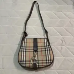 バーバリー　Burberry ノバチェック ショルダーバッグ　ヴィンテージ