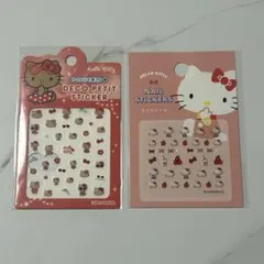 サンリオ キティちゃん ネイルシール 日焼け アップルリボン